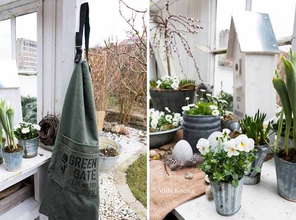 Erste Fruhlingsdeko Im Garten Villa Konig